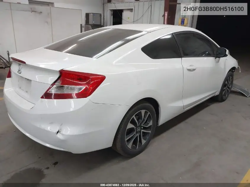 2HGFG3B80DH516100 2013 Honda Civic Ex