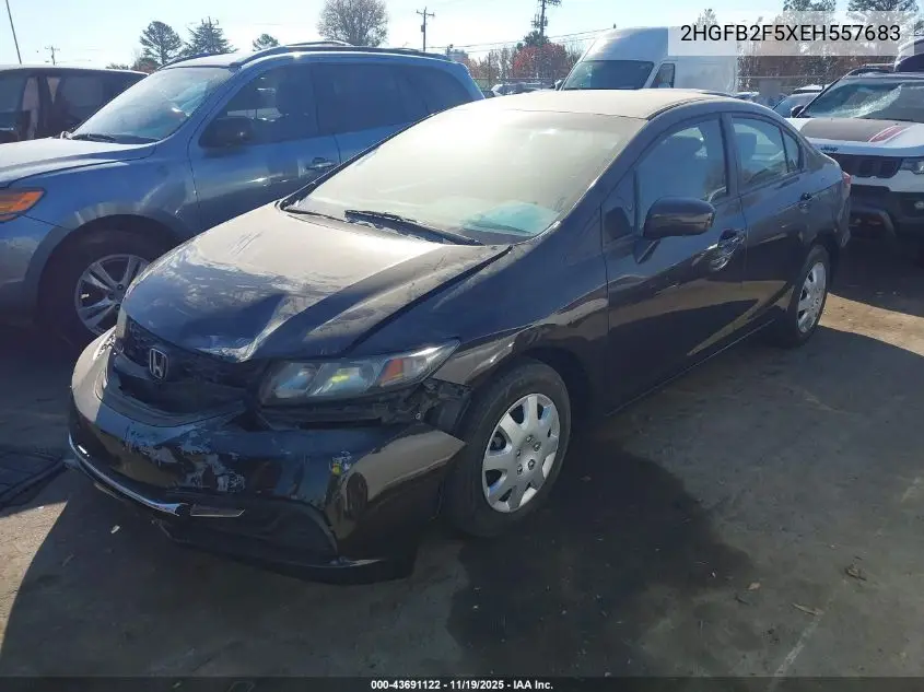 2HGFB2F5XEH557683 2014 Honda Civic Lx