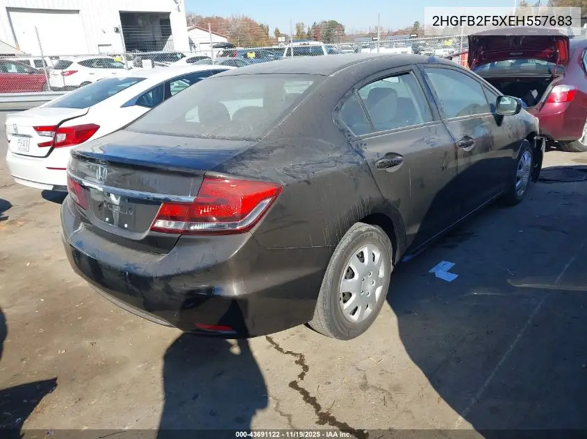 2HGFB2F5XEH557683 2014 Honda Civic Lx