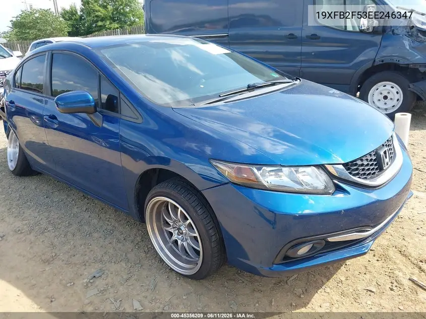 19XFB2F53EE246347 2014 Honda Civic Lx