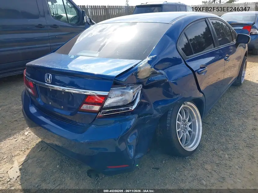 19XFB2F53EE246347 2014 Honda Civic Lx