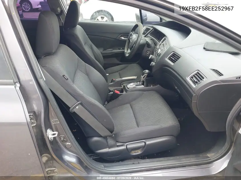 2014 Honda Civic Lx VIN: 19XFB2F58EE252967 Lot: 45684694