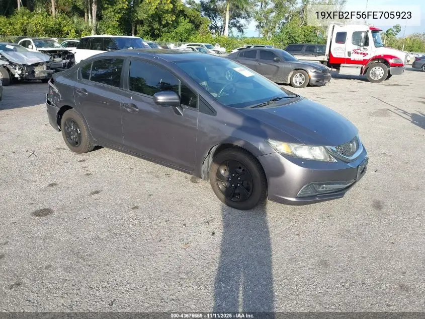 19XFB2F56FE705923 2015 Honda Civic Lx