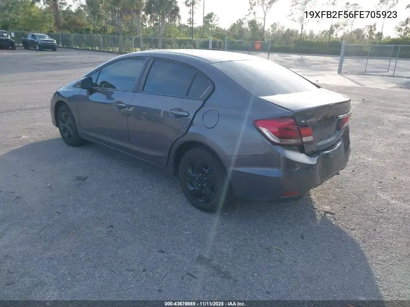 19XFB2F56FE705923 2015 Honda Civic Lx