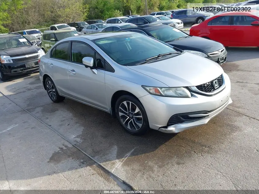 19XFB2F86FE002302 2015 Honda Civic Ex
