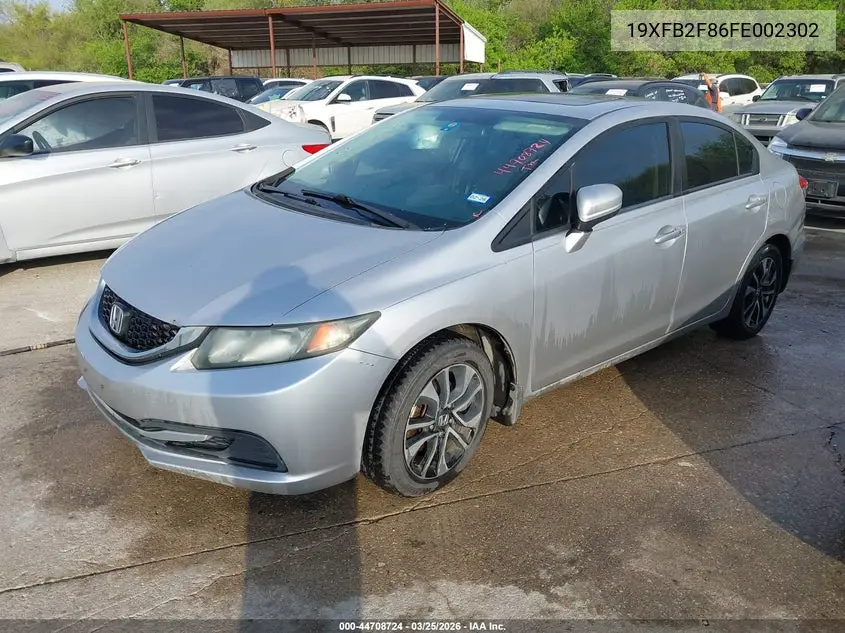 19XFB2F86FE002302 2015 Honda Civic Ex