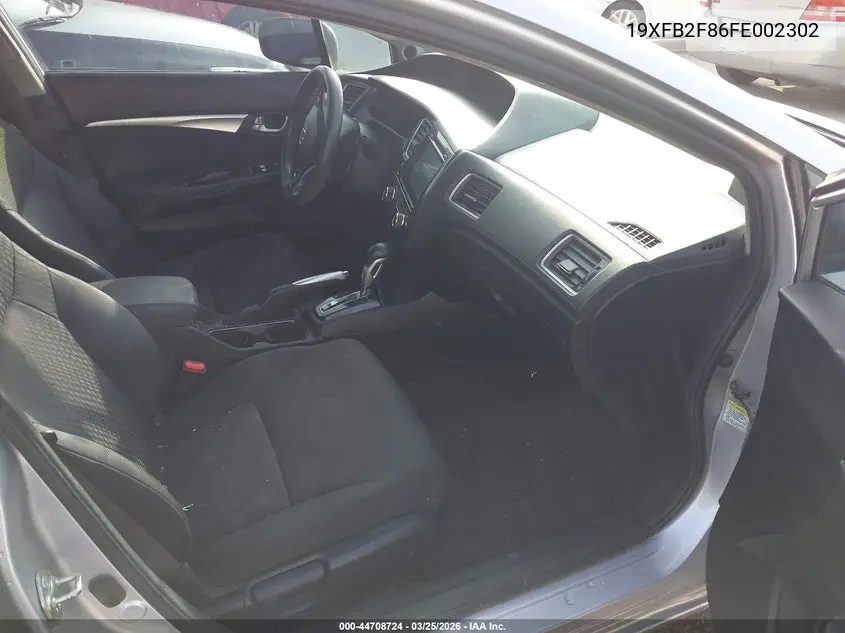 19XFB2F86FE002302 2015 Honda Civic Ex
