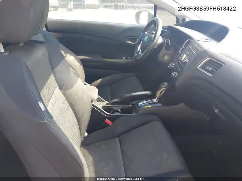 2HGFG3B59FH518422 2015 Honda Civic Lx