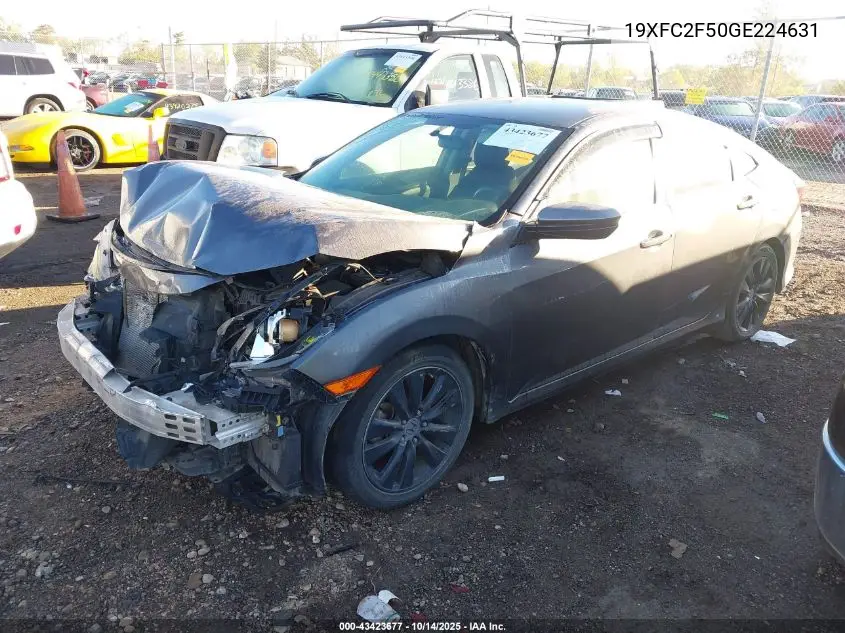 19XFC2F50GE224631 2016 Honda Civic Lx
