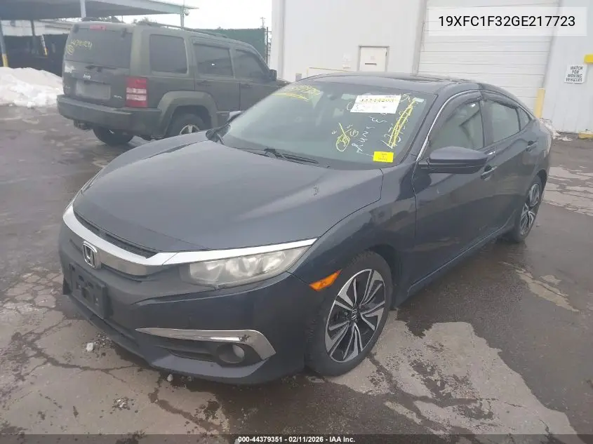 19XFC1F32GE217723 2016 Honda Civic Ex-T