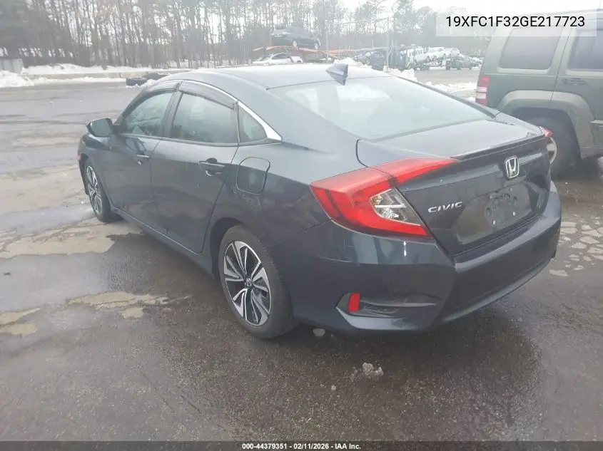 19XFC1F32GE217723 2016 Honda Civic Ex-T