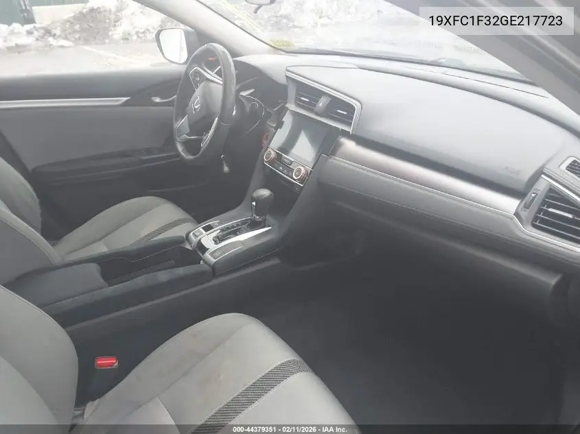 19XFC1F32GE217723 2016 Honda Civic Ex-T