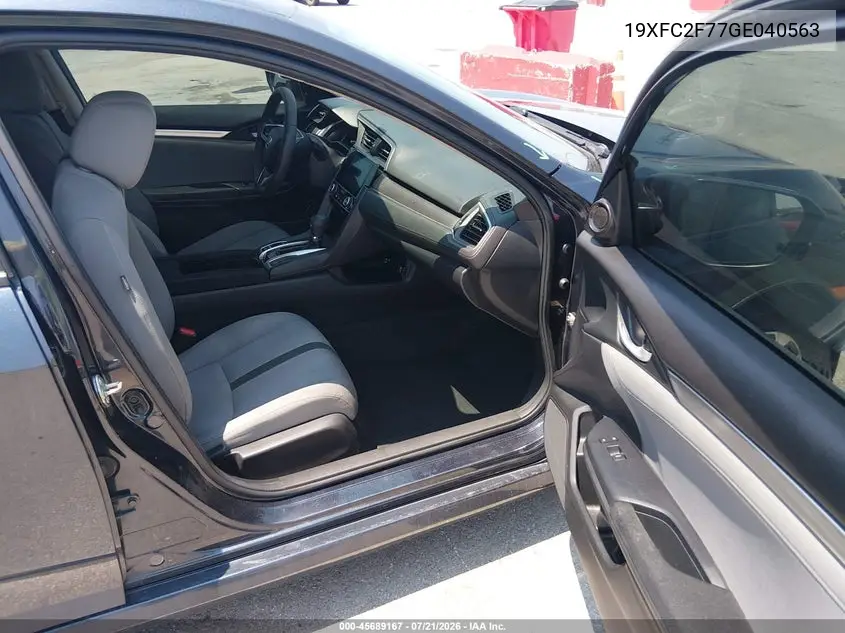 2016 Honda Civic Ex VIN: 19XFC2F77GE040563 Lot: 45689167