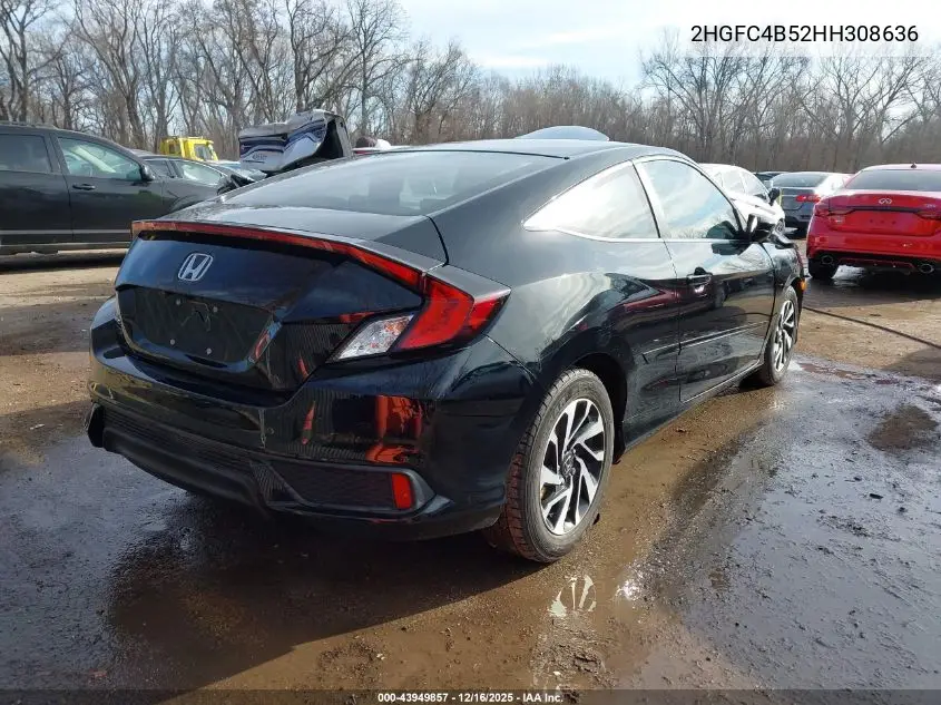 2HGFC4B52HH308636 2017 Honda Civic Lx