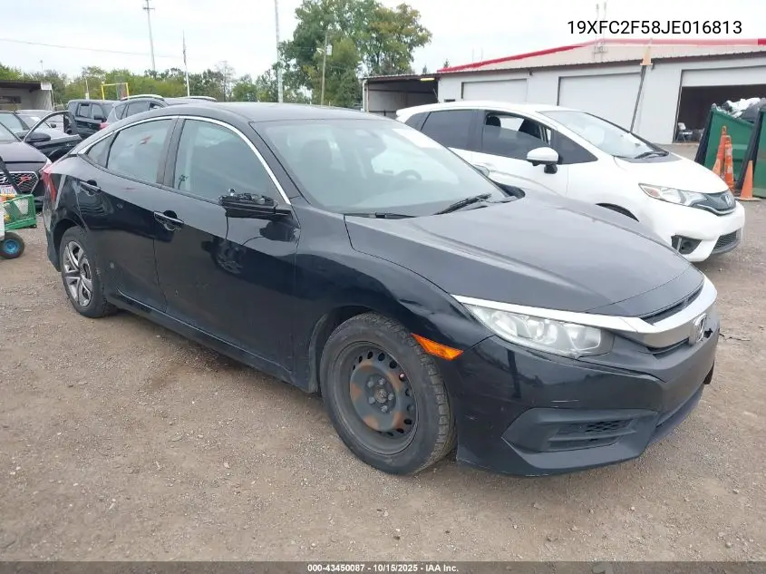 19XFC2F58JE016813 2018 Honda Civic Lx