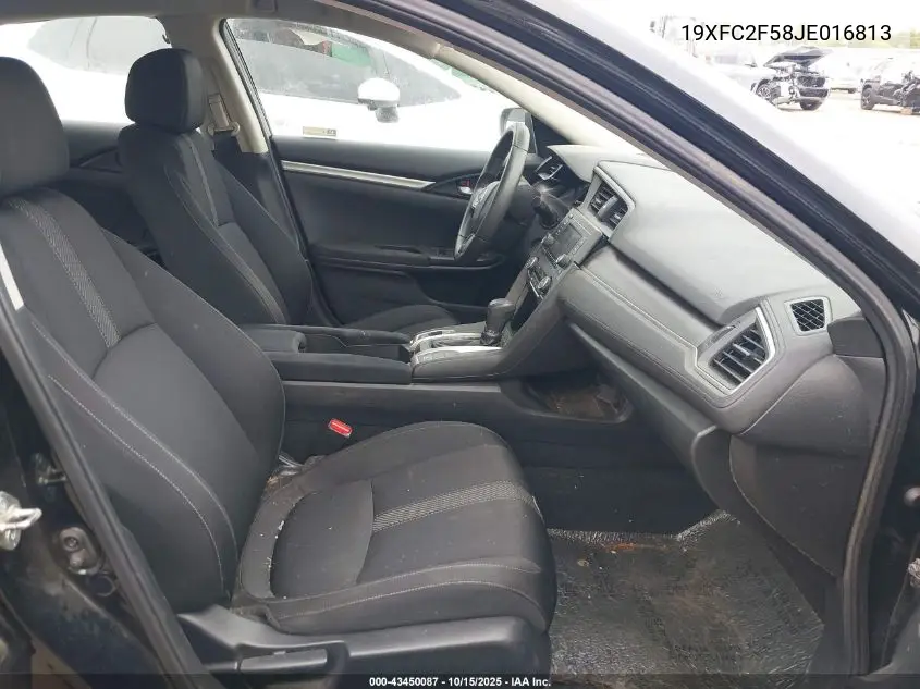 19XFC2F58JE016813 2018 Honda Civic Lx