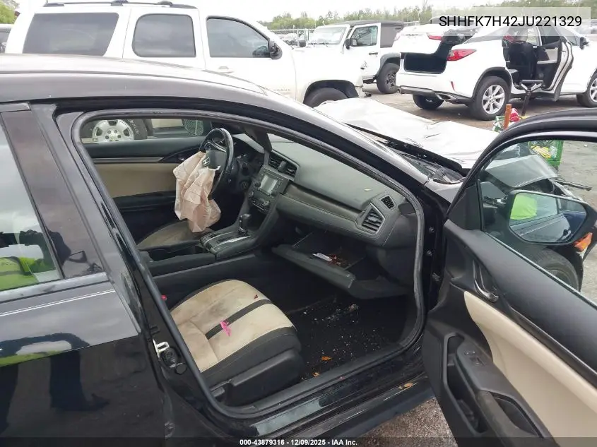 SHHFK7H42JU221329 2018 Honda Civic Sport