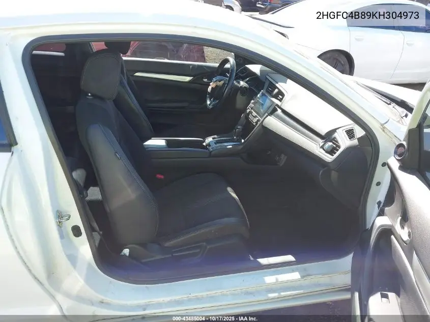 2HGFC4B89KH304973 2019 Honda Civic Sport
