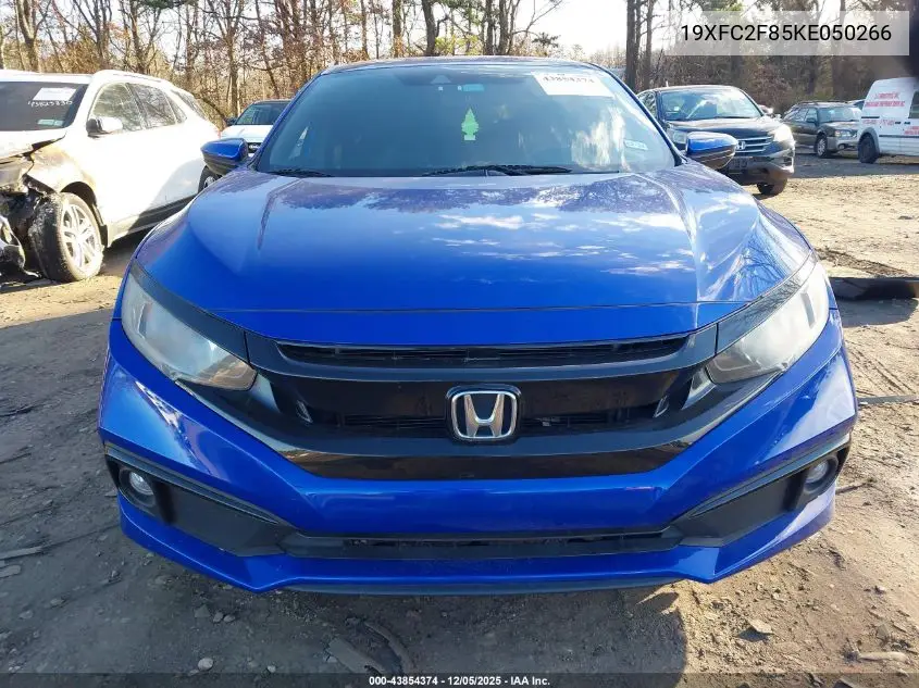 19XFC2F85KE050266 2019 Honda Civic Sport