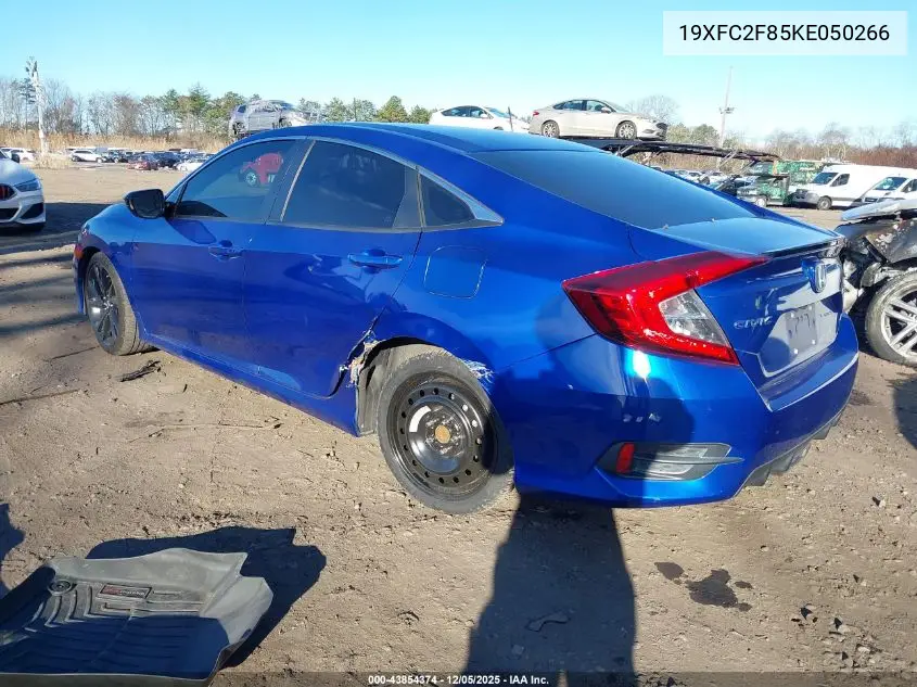 19XFC2F85KE050266 2019 Honda Civic Sport