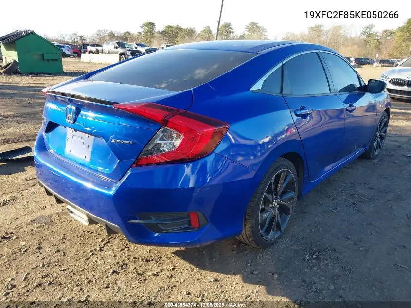 19XFC2F85KE050266 2019 Honda Civic Sport