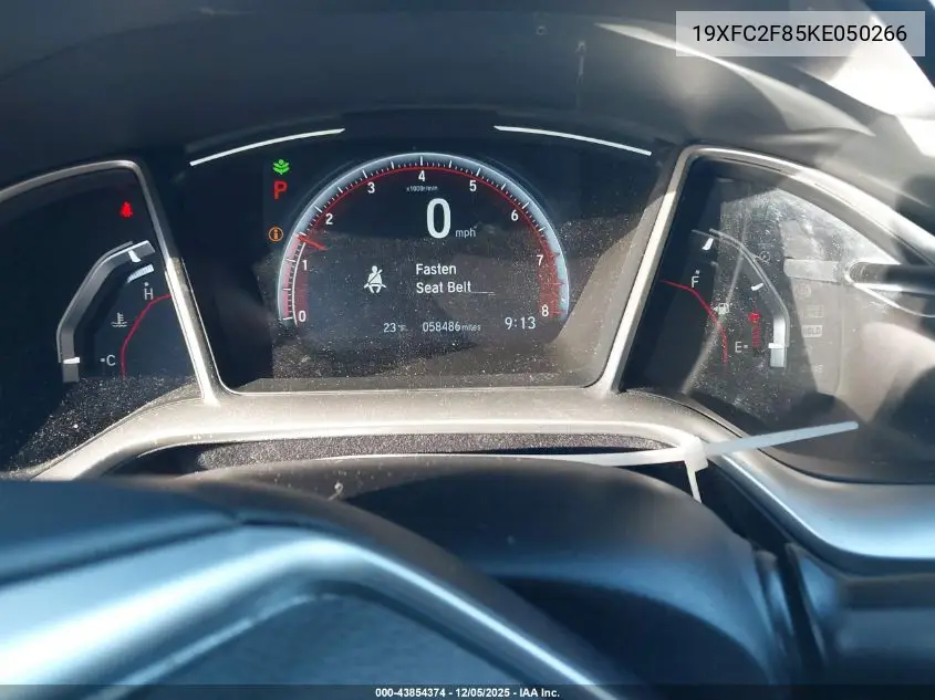 19XFC2F85KE050266 2019 Honda Civic Sport