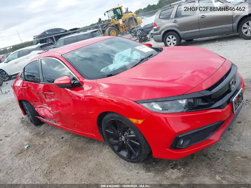 2HGFC2F88MH546462 2021 Honda Civic Sport