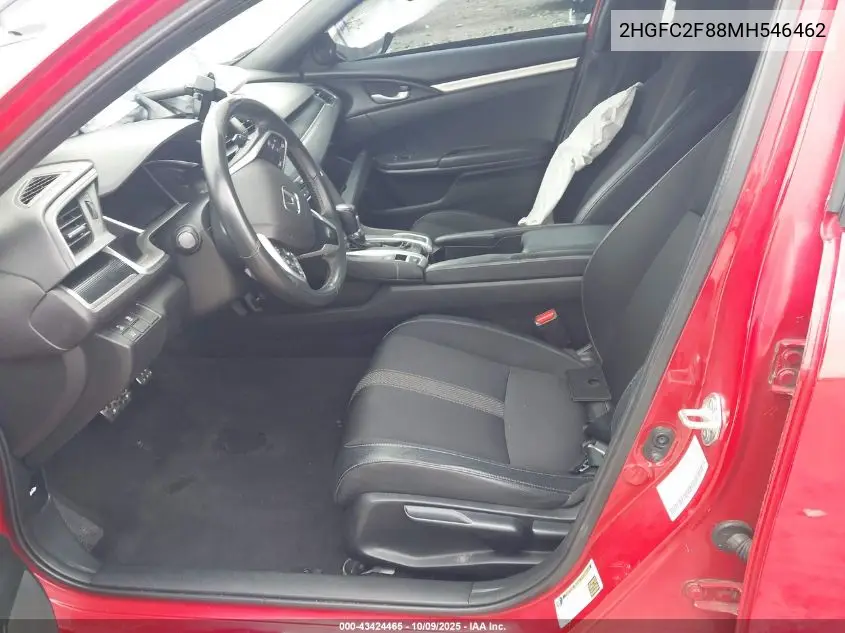 2HGFC2F88MH546462 2021 Honda Civic Sport