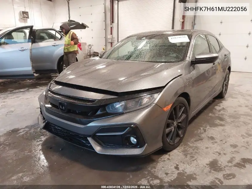 SHHFK7H61MU222056 2021 Honda Civic Ex