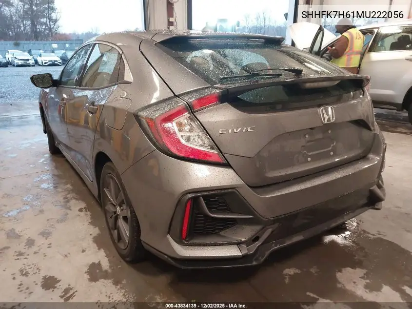 SHHFK7H61MU222056 2021 Honda Civic Ex