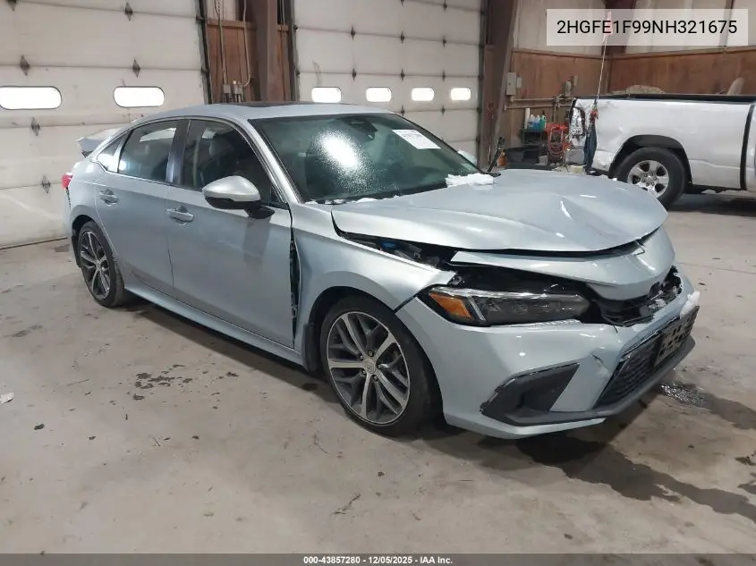 2HGFE1F99NH321675 2022 Honda Civic Touring