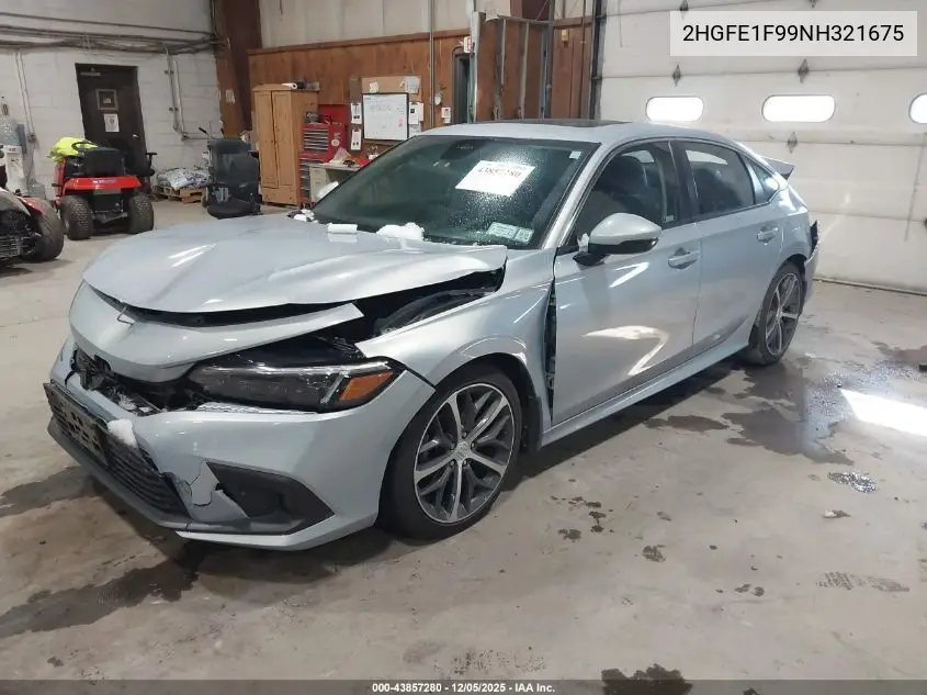 2HGFE1F99NH321675 2022 Honda Civic Touring