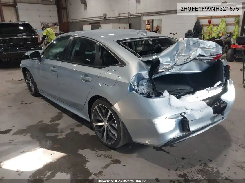2HGFE1F99NH321675 2022 Honda Civic Touring