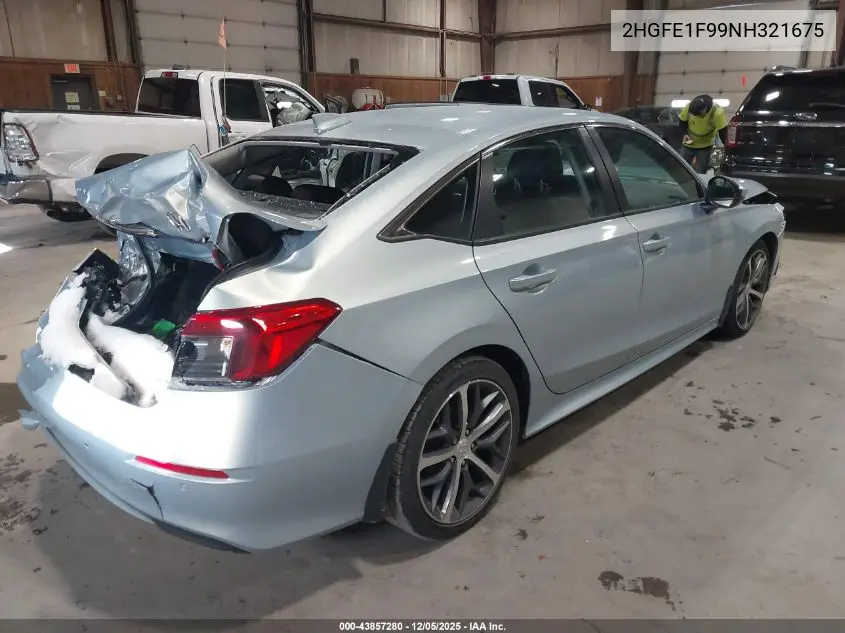 2HGFE1F99NH321675 2022 Honda Civic Touring