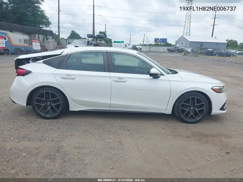 2022 Honda Civic Sport Touring VIN: 19XFL1H82NE006737 Lot: 45688131