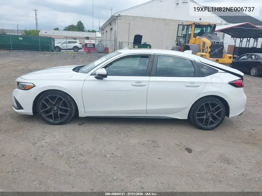 2022 Honda Civic Sport Touring VIN: 19XFL1H82NE006737 Lot: 45688131