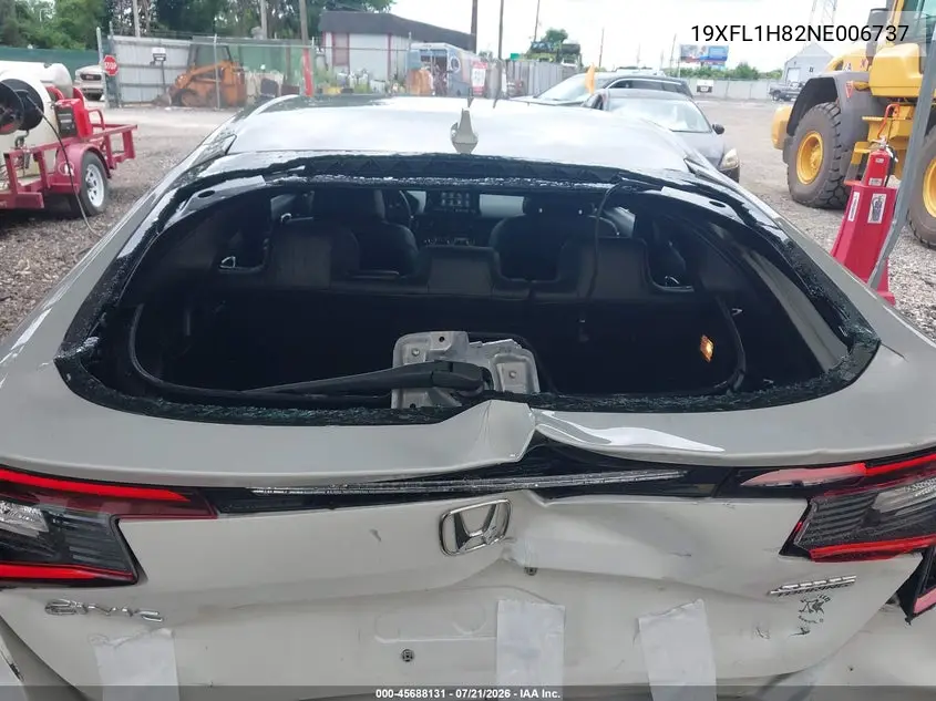 2022 Honda Civic Sport Touring VIN: 19XFL1H82NE006737 Lot: 45688131