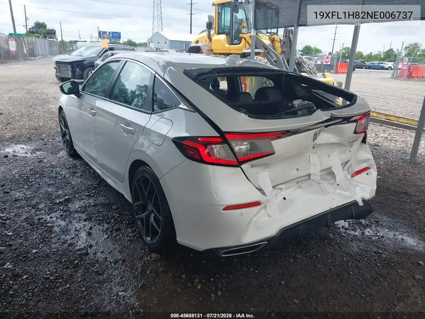 2022 Honda Civic Sport Touring VIN: 19XFL1H82NE006737 Lot: 45688131