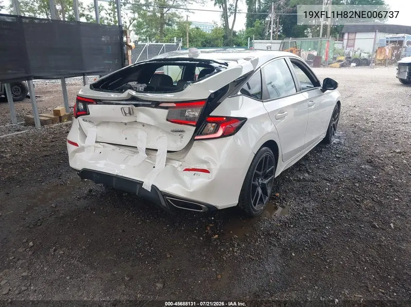 2022 Honda Civic Sport Touring VIN: 19XFL1H82NE006737 Lot: 45688131