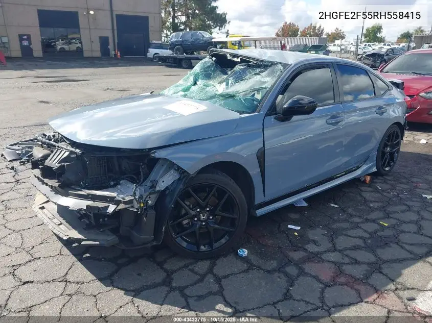 2HGFE2F55RH558415 2024 Honda Civic Sport