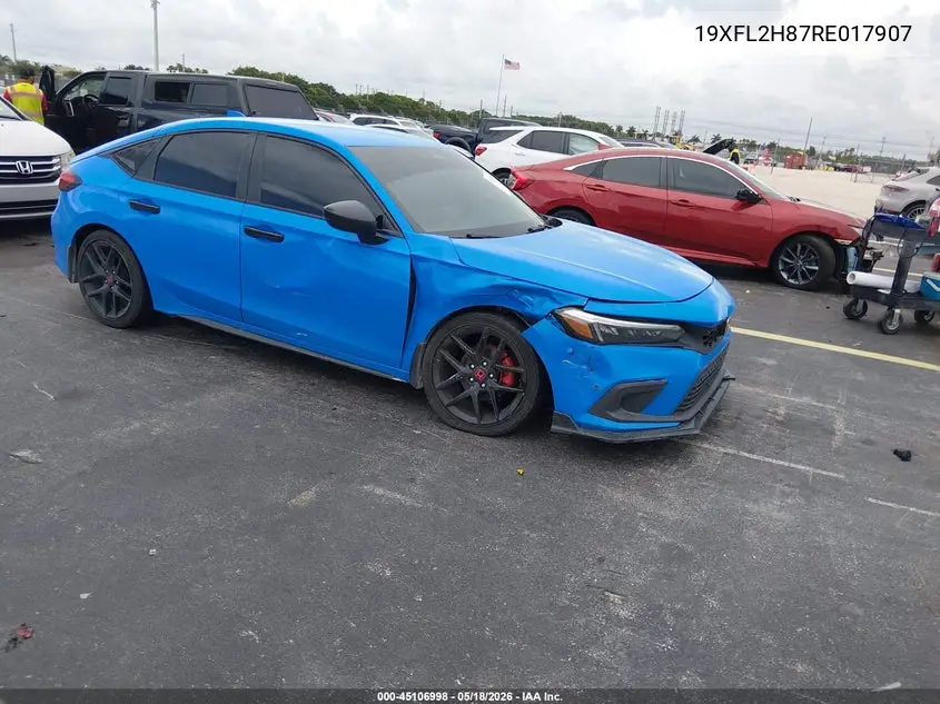 19XFL2H87RE017907 2024 Honda Civic Sport