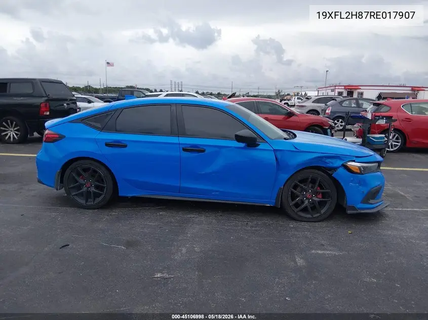 19XFL2H87RE017907 2024 Honda Civic Sport