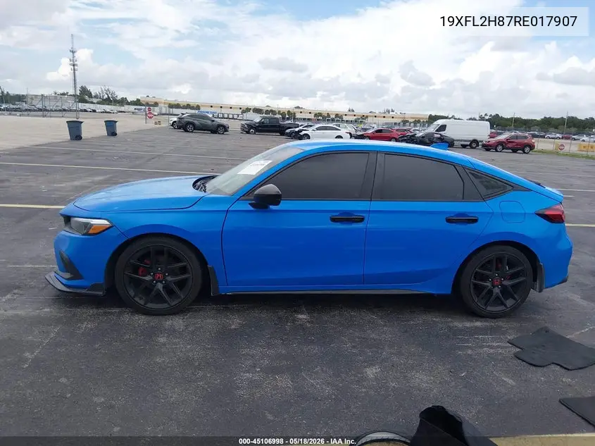 19XFL2H87RE017907 2024 Honda Civic Sport