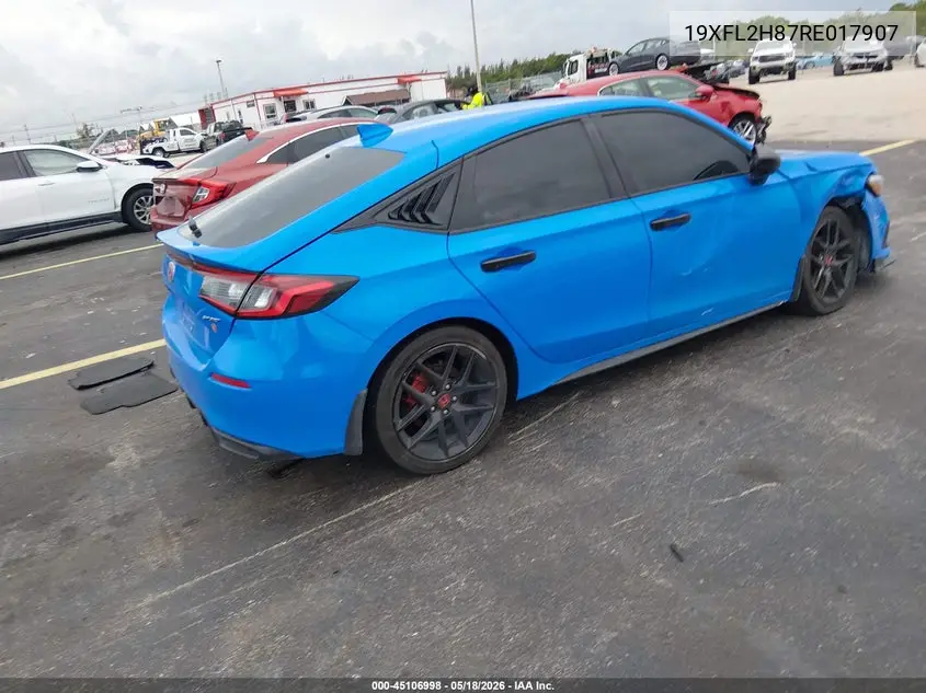 19XFL2H87RE017907 2024 Honda Civic Sport