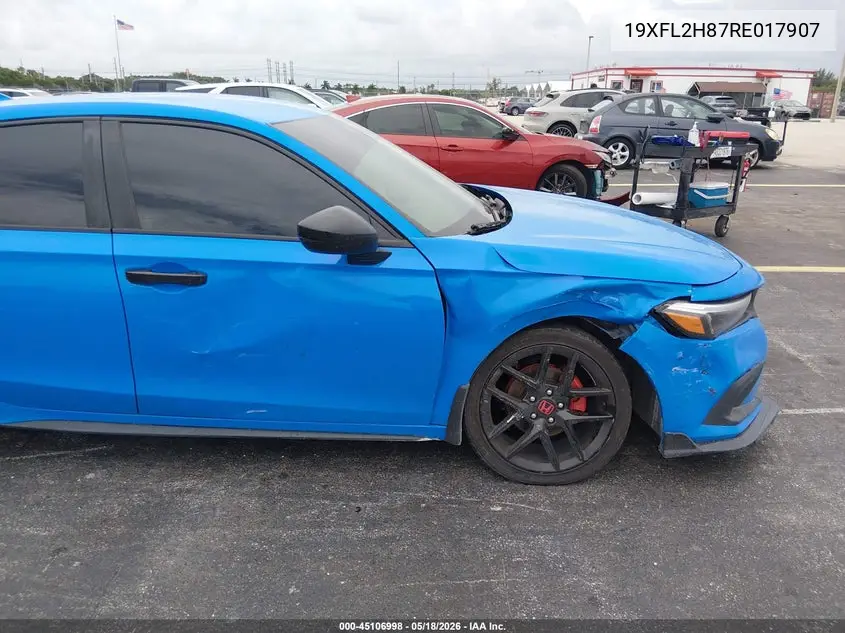 19XFL2H87RE017907 2024 Honda Civic Sport