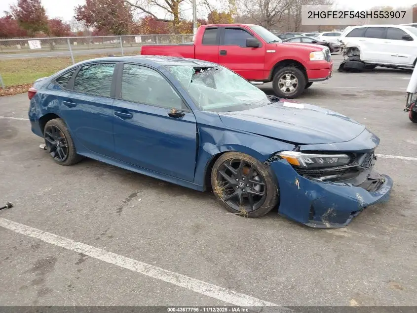 2HGFE2F54SH553907 2025 Honda Civic Sport
