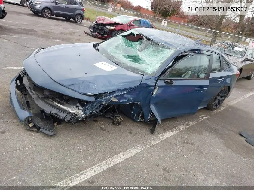 2HGFE2F54SH553907 2025 Honda Civic Sport