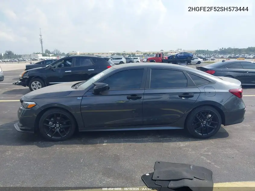 2HGFE2F52SH573444 2025 Honda Civic Sport