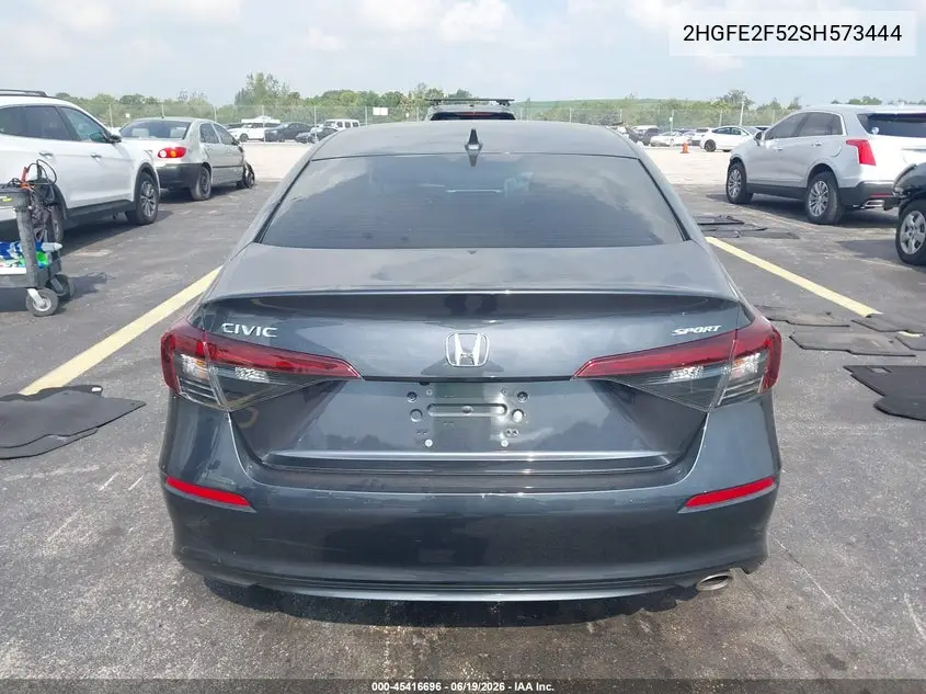 2HGFE2F52SH573444 2025 Honda Civic Sport