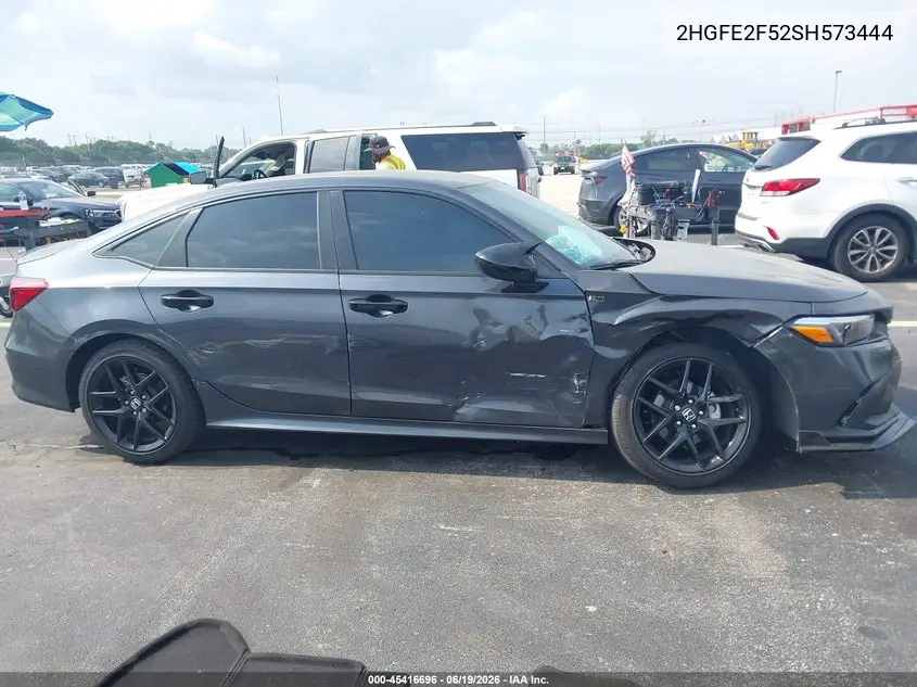 2HGFE2F52SH573444 2025 Honda Civic Sport